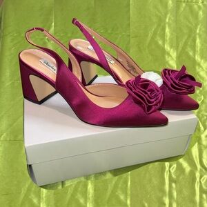 Charles David - Fuchsia Slingback Althea Heel- 9.5 M- Fast Ship